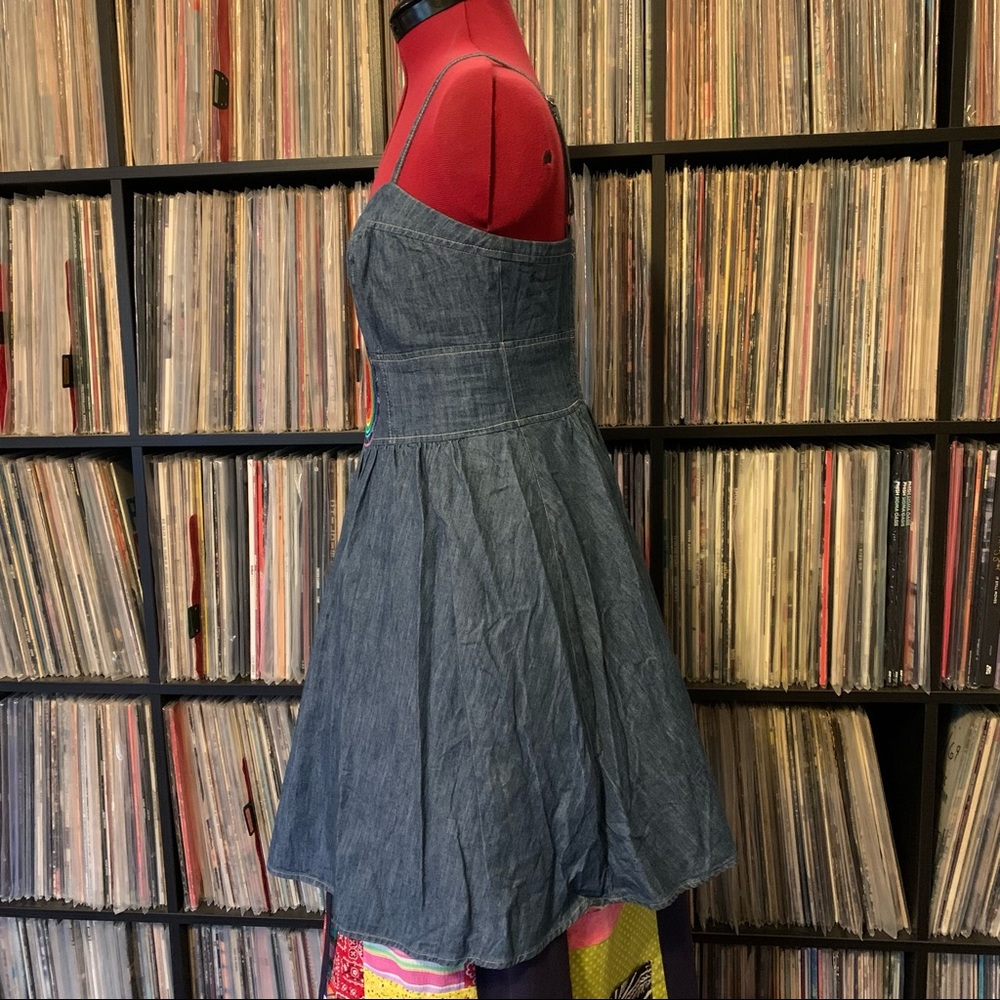 Phish Pride Rainbow Patchwork Sundress Chakra - image 7